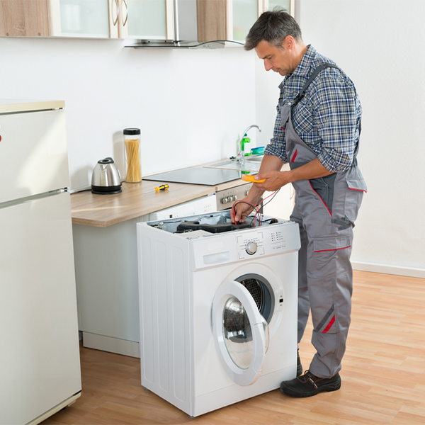 can you walk me through the steps of troubleshooting my washer issue in Florissant MO